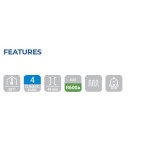 Ψυχόμενη βιτρίνα σαλατών VRX 14/33S/S για GN 1/4 